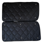 Preview: Thermomattenset Dark Edition PREMIUM Caddy Maxi Kofferraumbereich langer Radstand 2003 - 02/2020